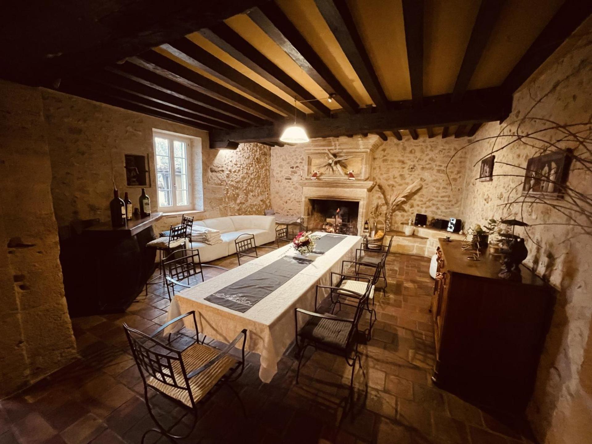Вилла Refuge De Perreau Saint-Michel-de-Montaigne Экстерьер фото